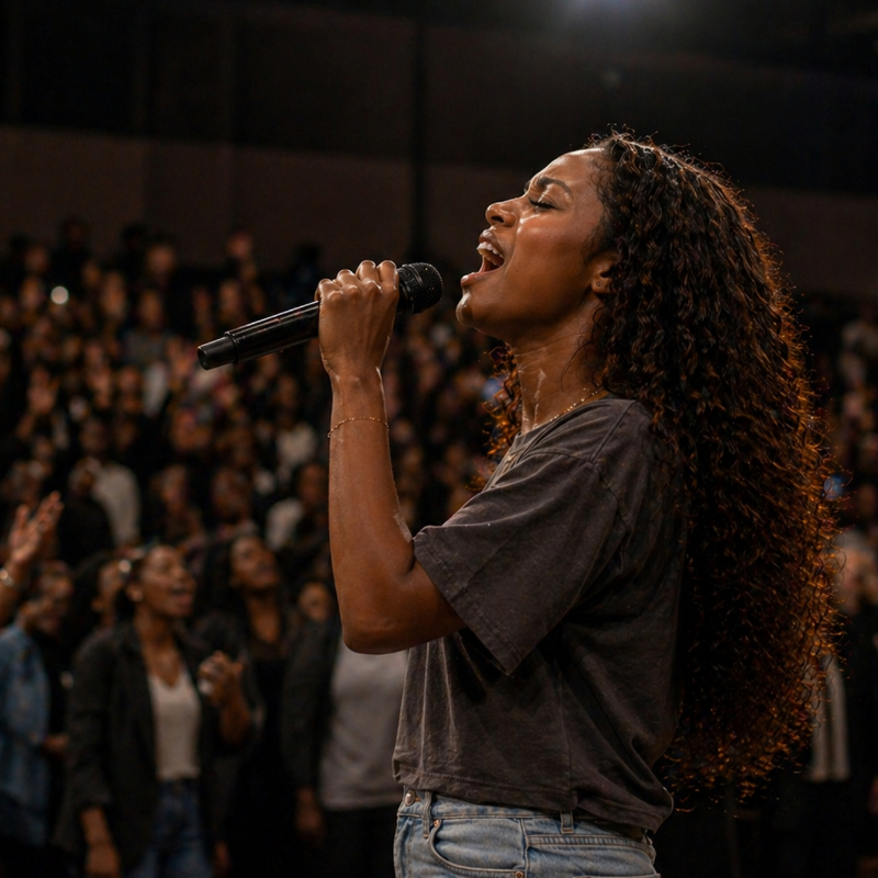 Eliana Faith performing