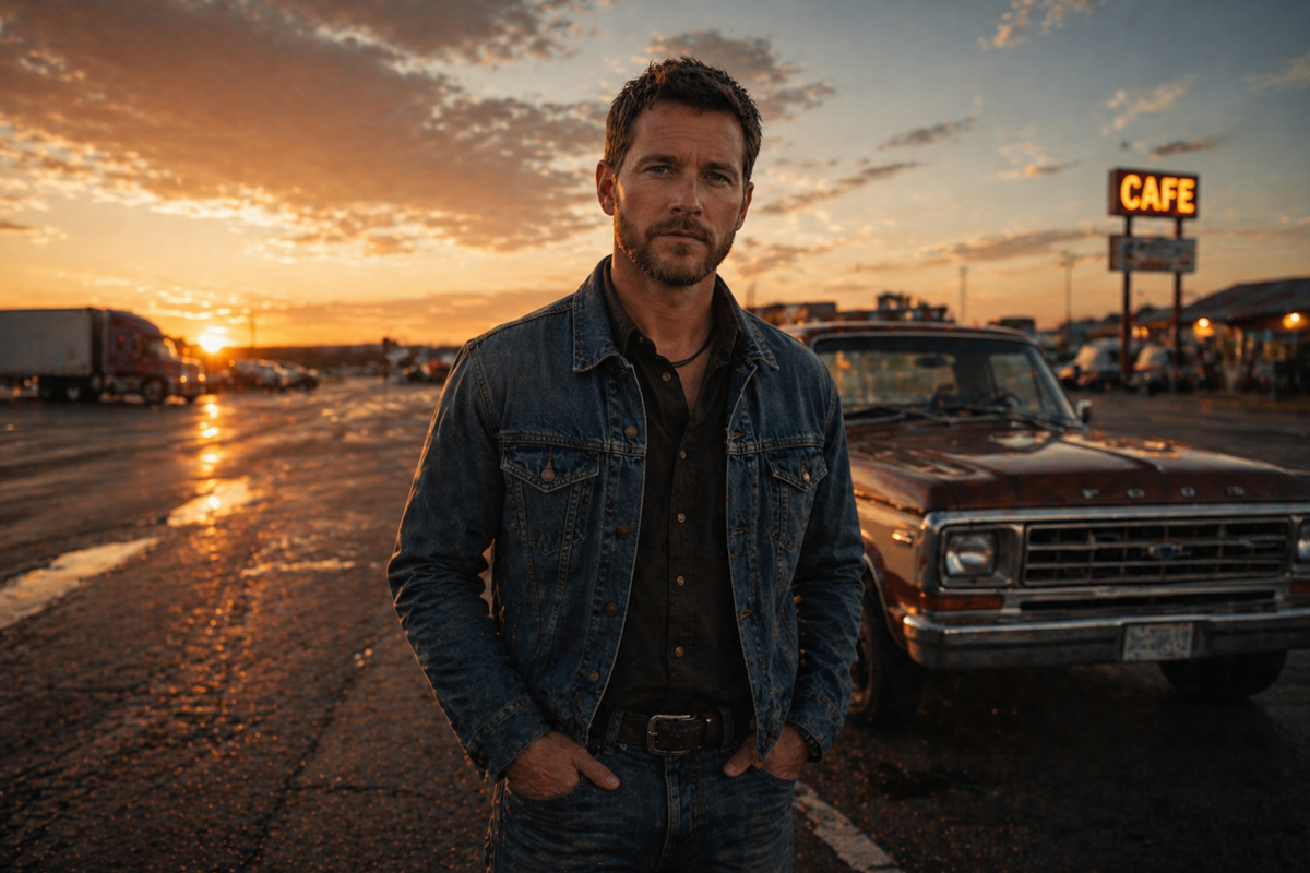JT Merrin on the road